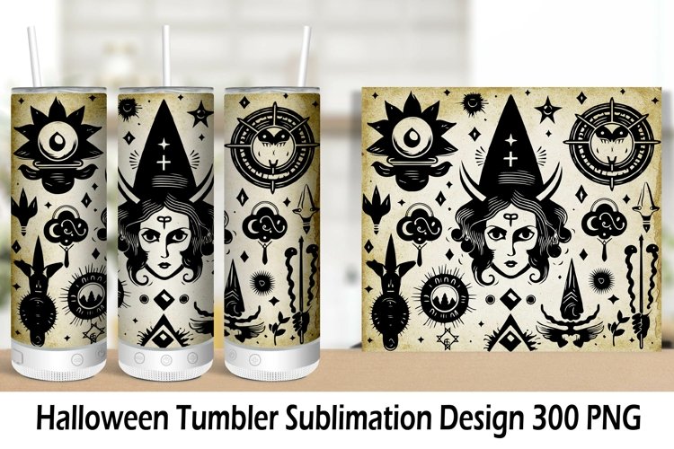 Halloween Tumbler Wrap