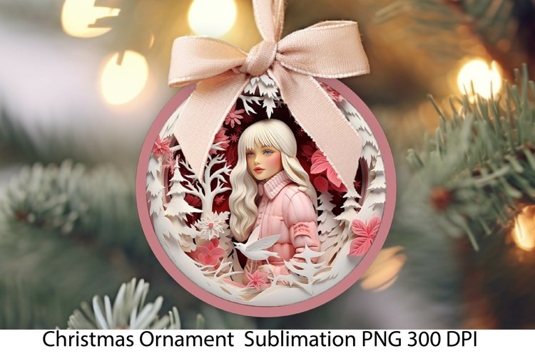 Christmas Ornament PNG. Christmas Sublimation.
