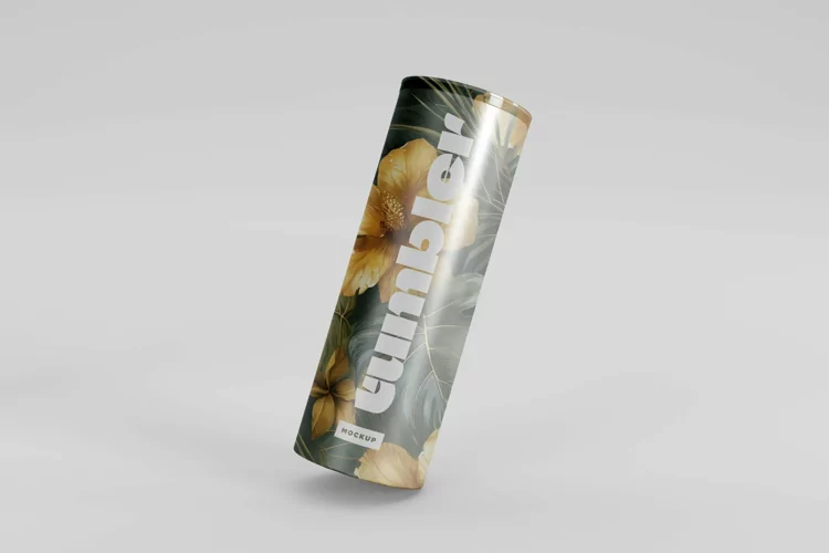 Tumbler Drinking Jar Mockup