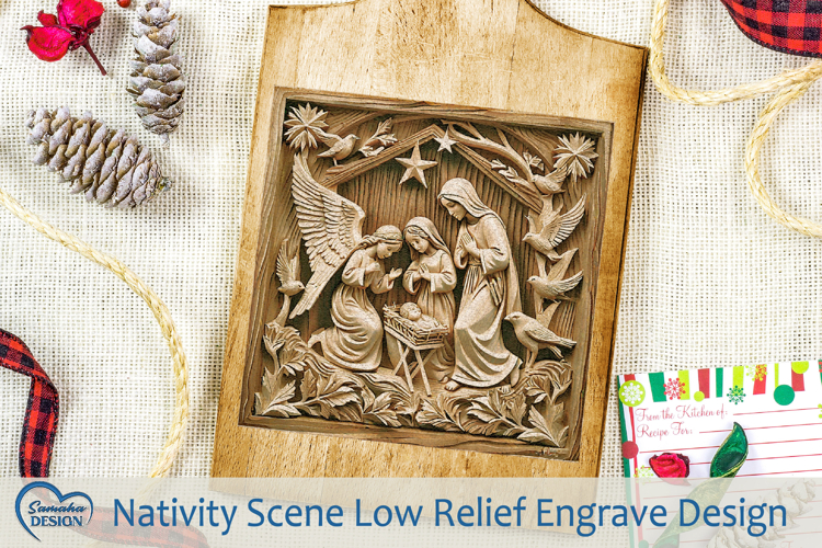 Nativity Scene Clipart Image 2