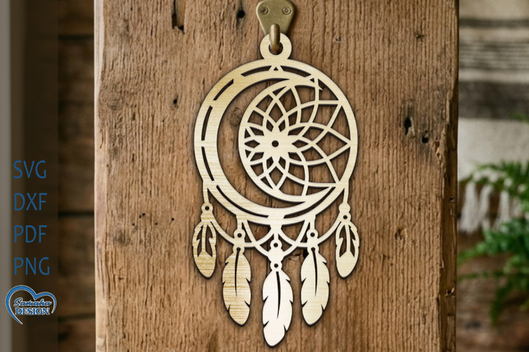 Dream Catcher Laser Cut.