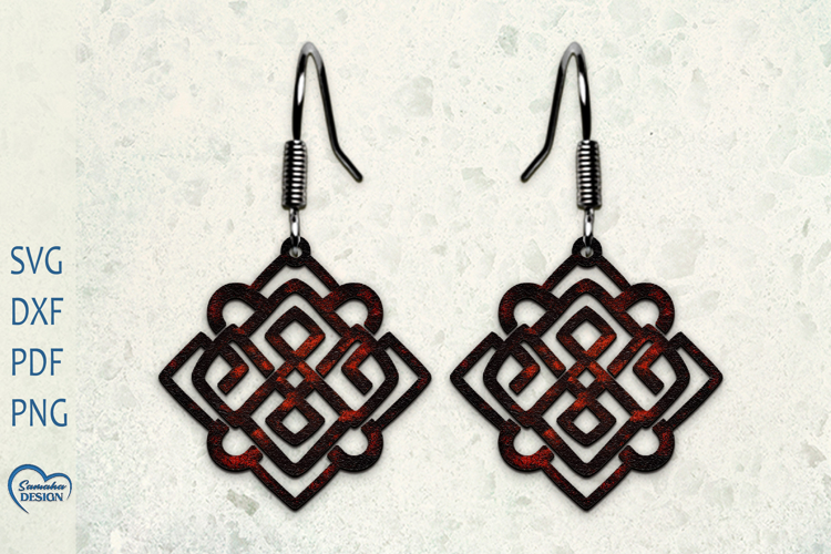 Modern Earrings Laser Cut. Boho Earrings Laser Cut.