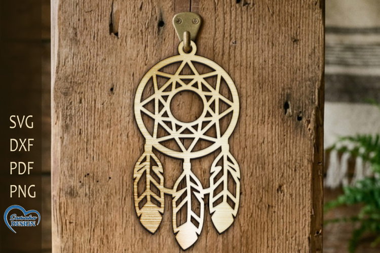 Dream Catcher Laser Cut.