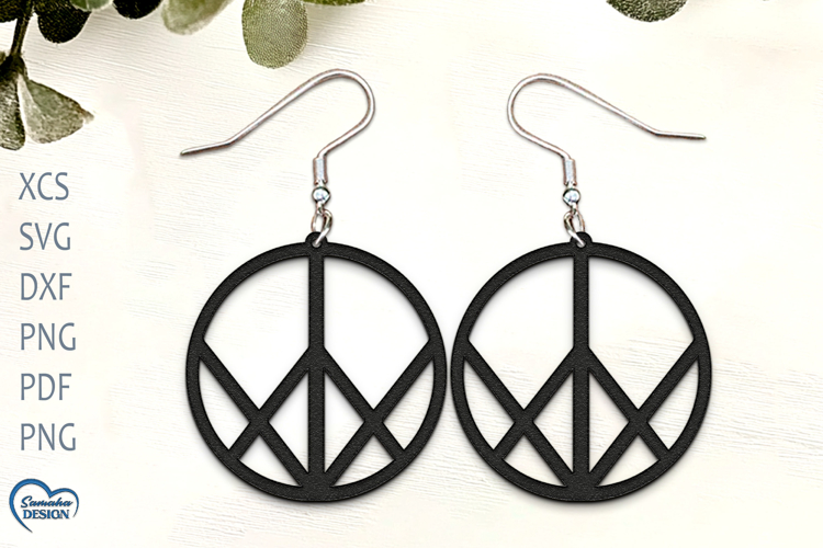 Modern Earrings Laser Cut. Boho Earrings Laser Cut.