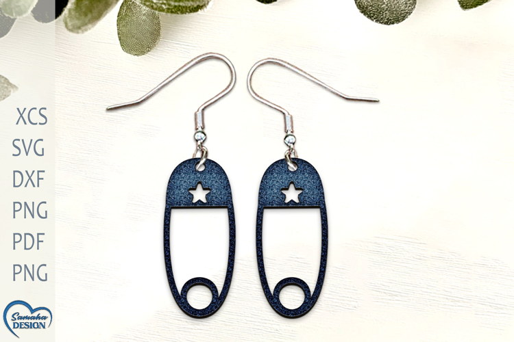Modern Earrings Laser Cut. Boho Earrings Laser Cut.