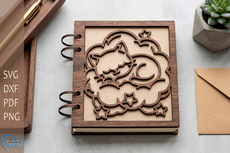 Kids Notebook Cover Laser Cut.
