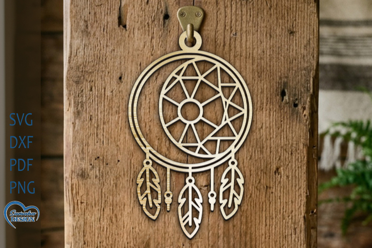 Dream Catcher Laser Cut.