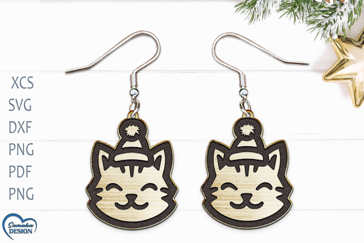 Christmas Cat Clipart