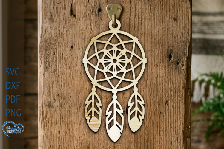 Dream Catcher Laser Cut.
