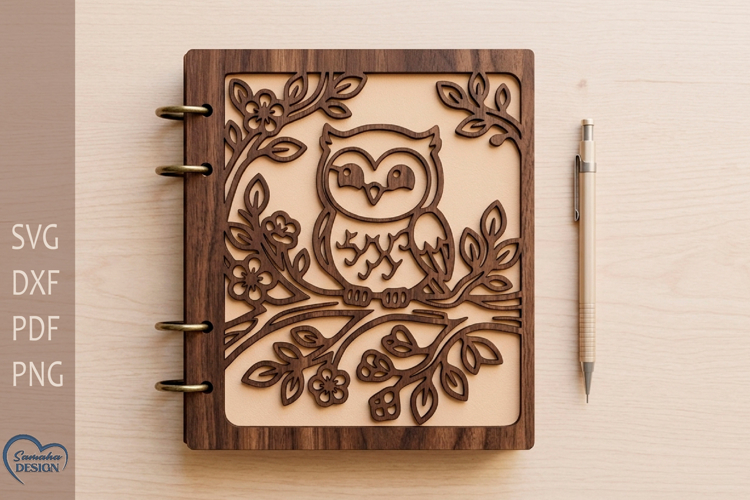 Kids Notebook Cover Laser Cut.