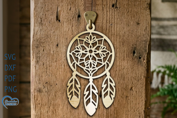 Dream Catcher Laser Cut.