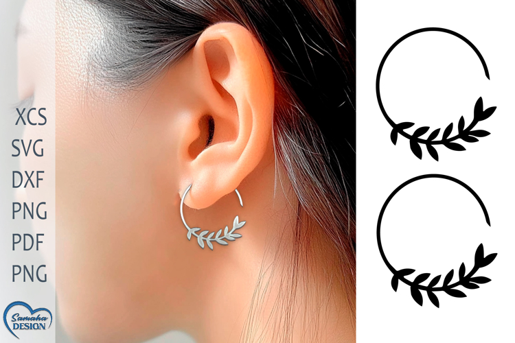 Earrings Clipart Image 7