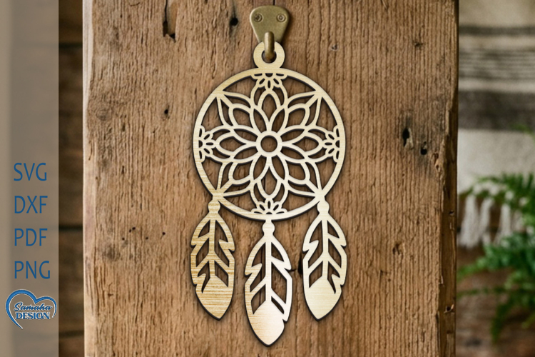 Dream Catcher Laser Cut.
