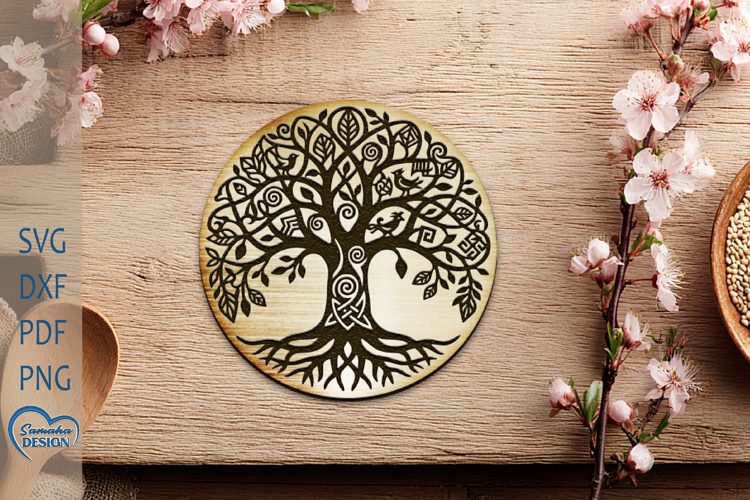 Coffee Coaster Laser Cut. Round Coaster SVG. Coaster Laser.