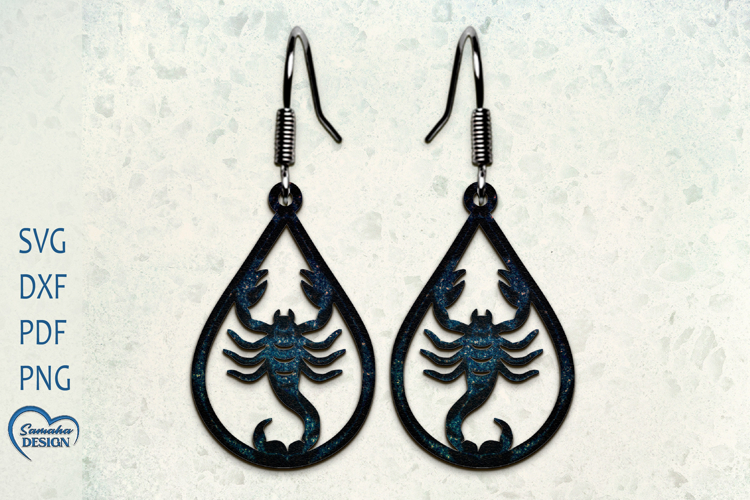 Scorpio zodiac sign. Sagittarius sign Earrings . Zodiac sign