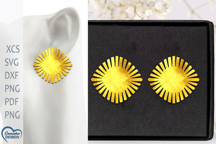 Earrings Clipart Image 9