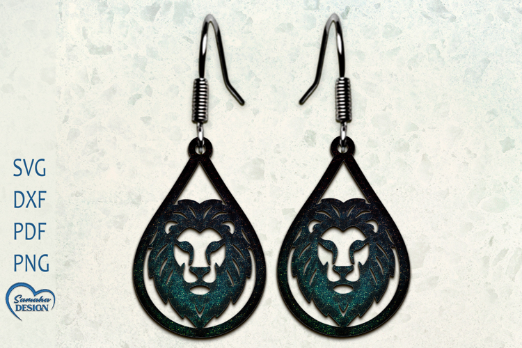 Leo zodiac sign. Leo sign Earrings . Zodiac signs.