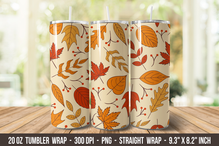 Fall Tumbler Wrap Image 9