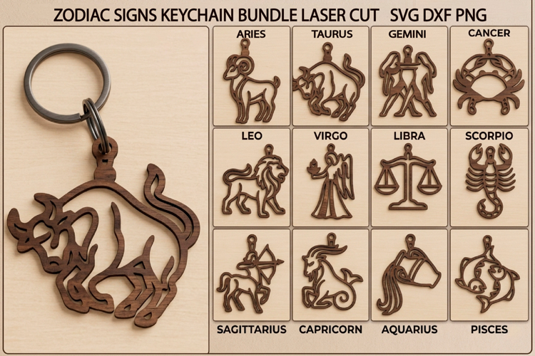 Keychain Holder SVGs Image 12