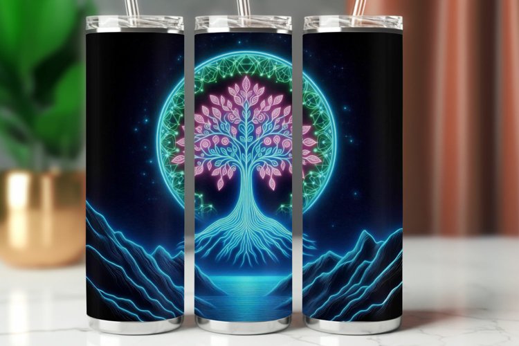 Tumbler Wrap 20 oz - tree of life example image 1