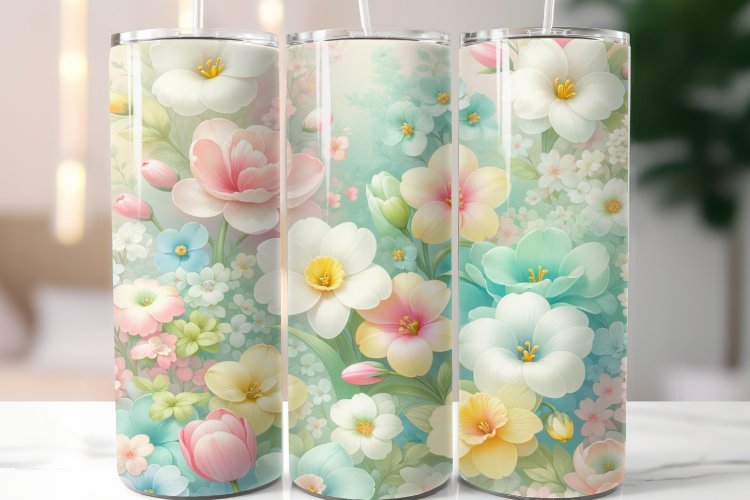 20 Oz Sublimation Tumbler Wrap Image 9