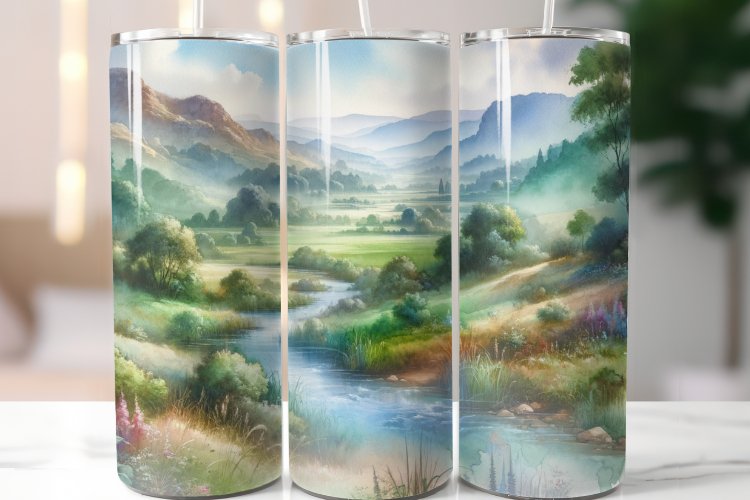 20 Oz Sublimation Tumbler Wrap Image 14