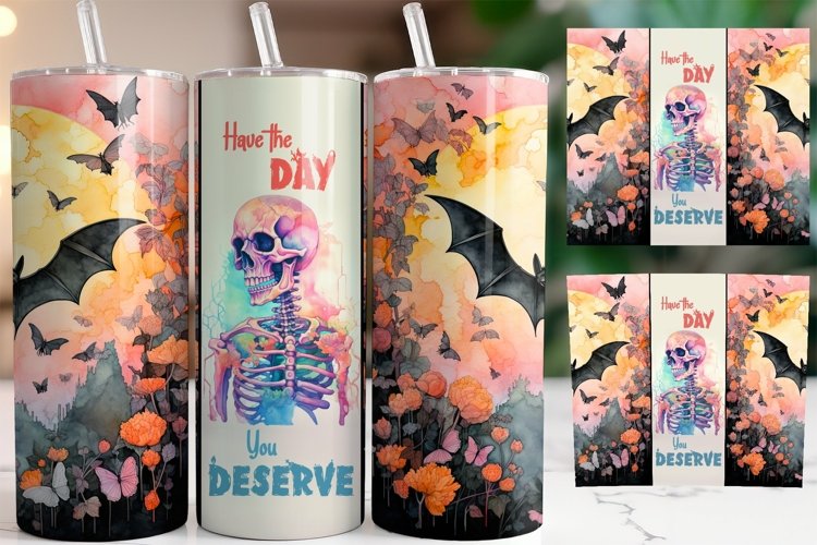 Halloween Tumbler Wrap Image 3