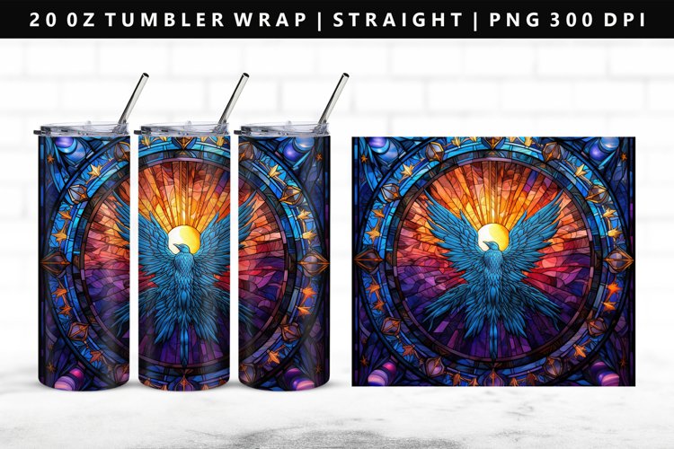 Bird 20oz Tumbler Wrap | Sublimation PNG Design