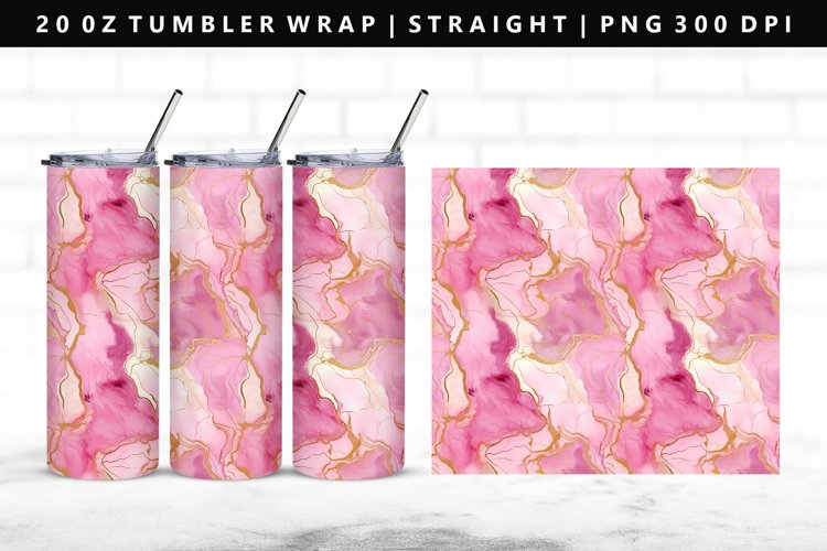 Alcohol Ink Tumbler Wrap Image 7