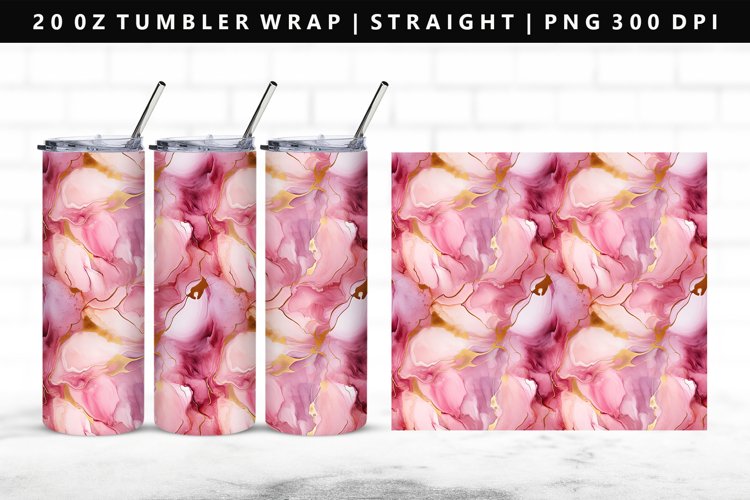 Alcohol Ink Tumbler Wrap Image 18