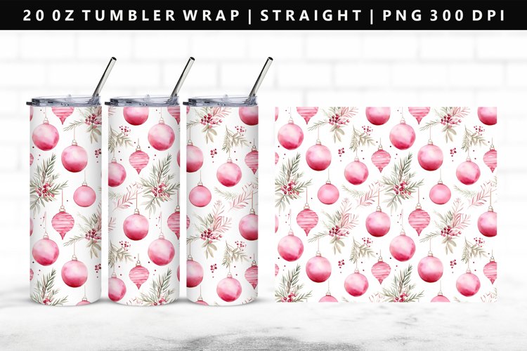 Christmas 20oz Tumbler Wrap | Sublimation PNG Design