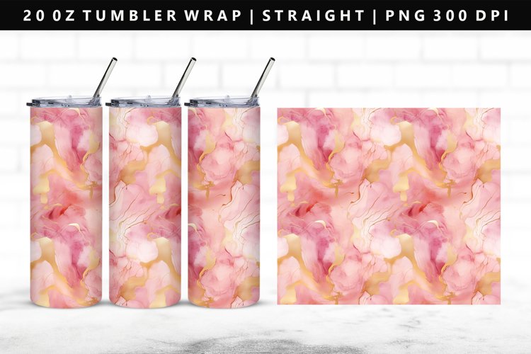 Alcohol Ink Tumbler Wrap Image 13