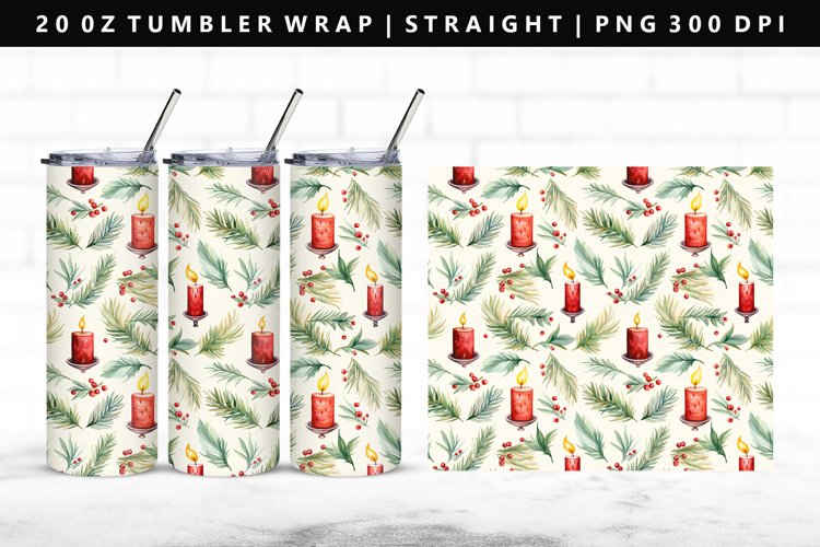 Christmas Tumbler Wrap Image 23