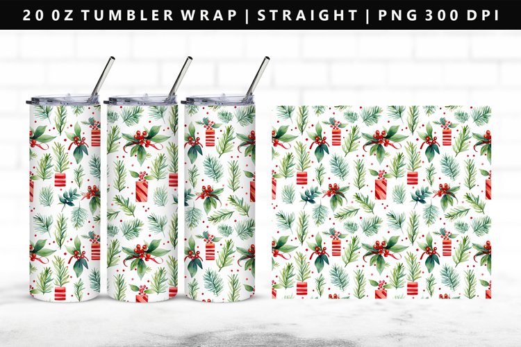 Christmas Tumbler Wrap Image 6