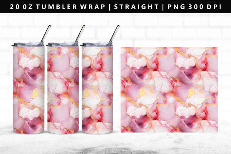 Alcohol Ink Tumbler Wrap Image 24