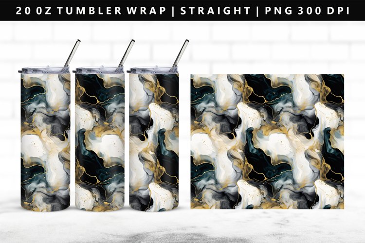 Alcohol Ink Tumbler Wrap Image 18