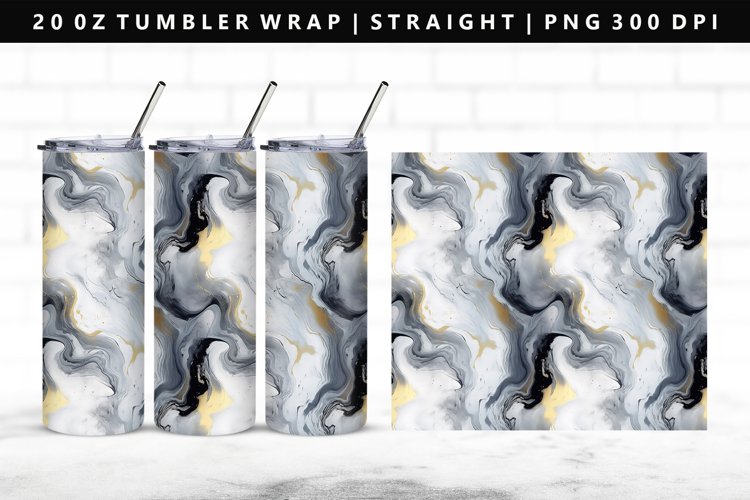 Alcohol Ink Tumbler Wrap Image 10