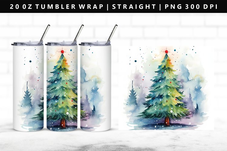Christmas Tumbler Wrap Image 2