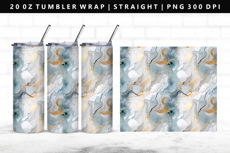 Alcohol Ink Tumbler Wrap Image 8