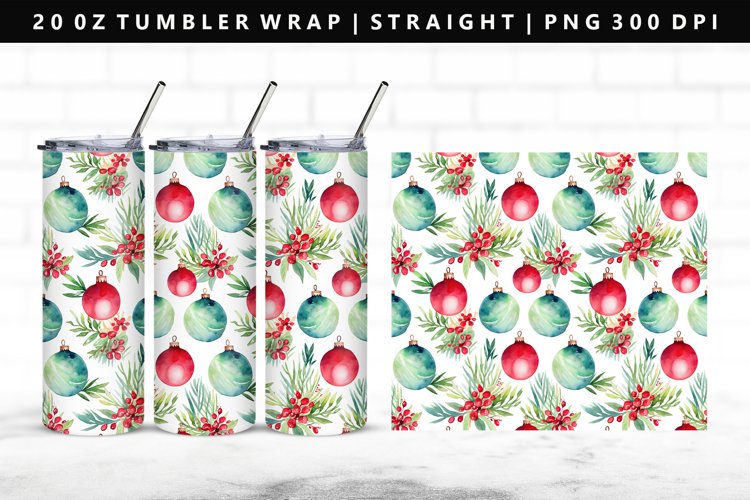 Christmas Tumbler Wrap
