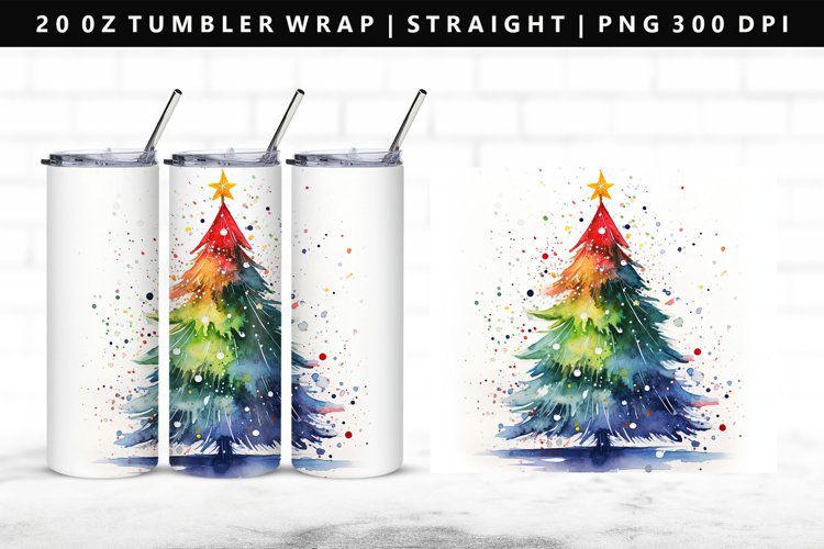 Christmas Tumbler Wrap Image 3