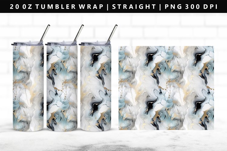 Alcohol Ink Tumbler Wrap Image 20