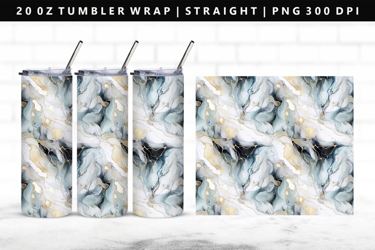 Alcohol Ink Tumbler Wrap Image 18