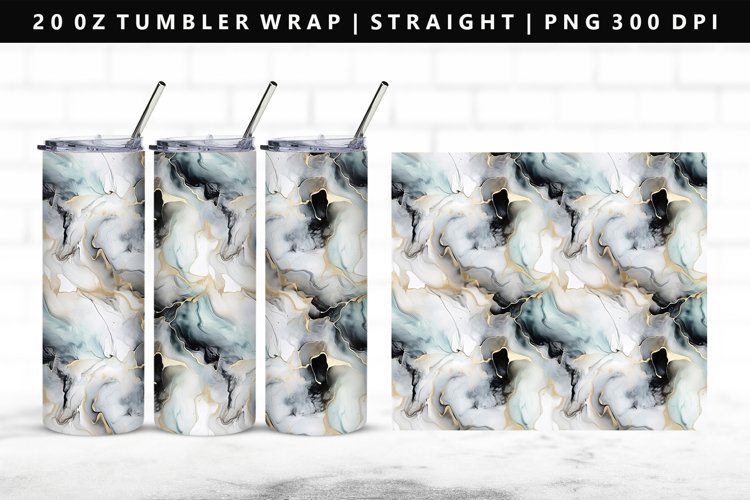 Alcohol Ink Tumbler Wrap Image 11