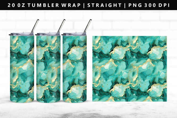 Alcohol Ink Tumbler Wrap Image 6