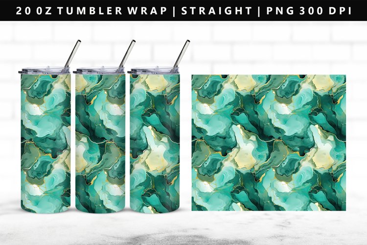 Alcohol Ink Tumbler Wrap Image 24