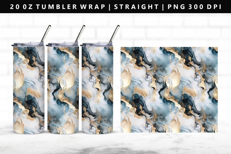 Alcohol Ink Tumbler Wrap Image 16