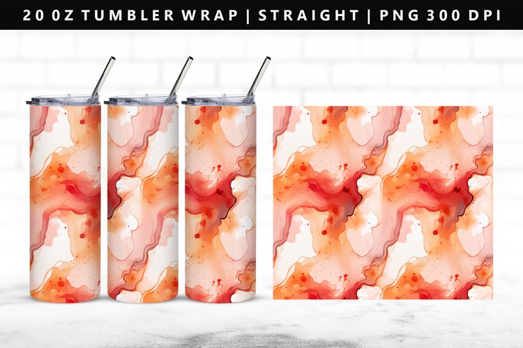 Alcohol Ink Tumbler Wrap Image 5