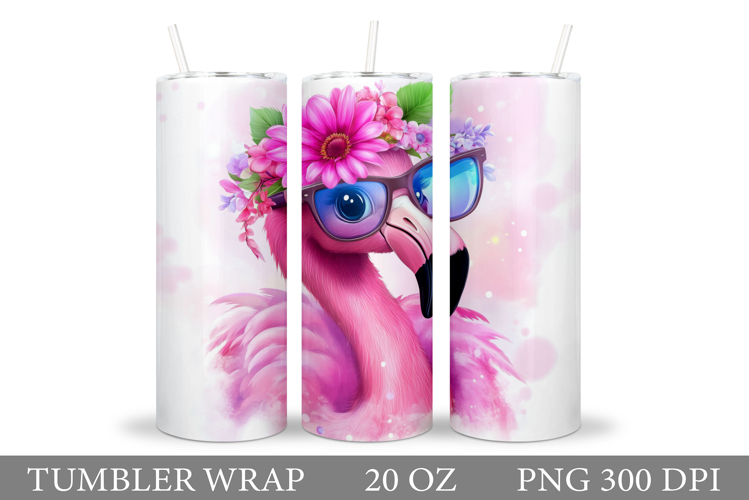 Cute Flamingo Clipart Image 4