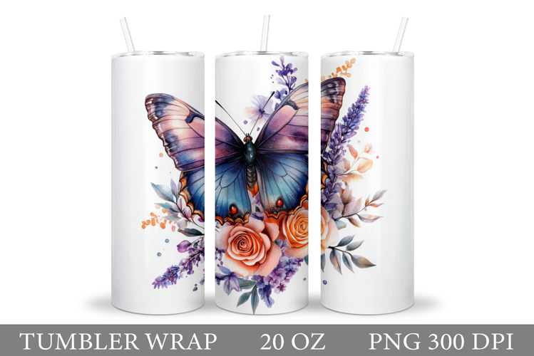 Blue Butterfly Clipart Image 16
